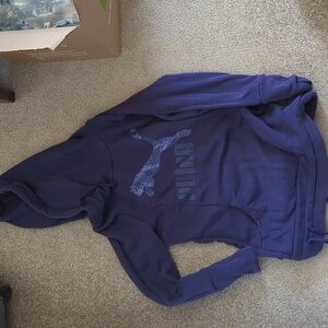 Puma purple sweatshirt